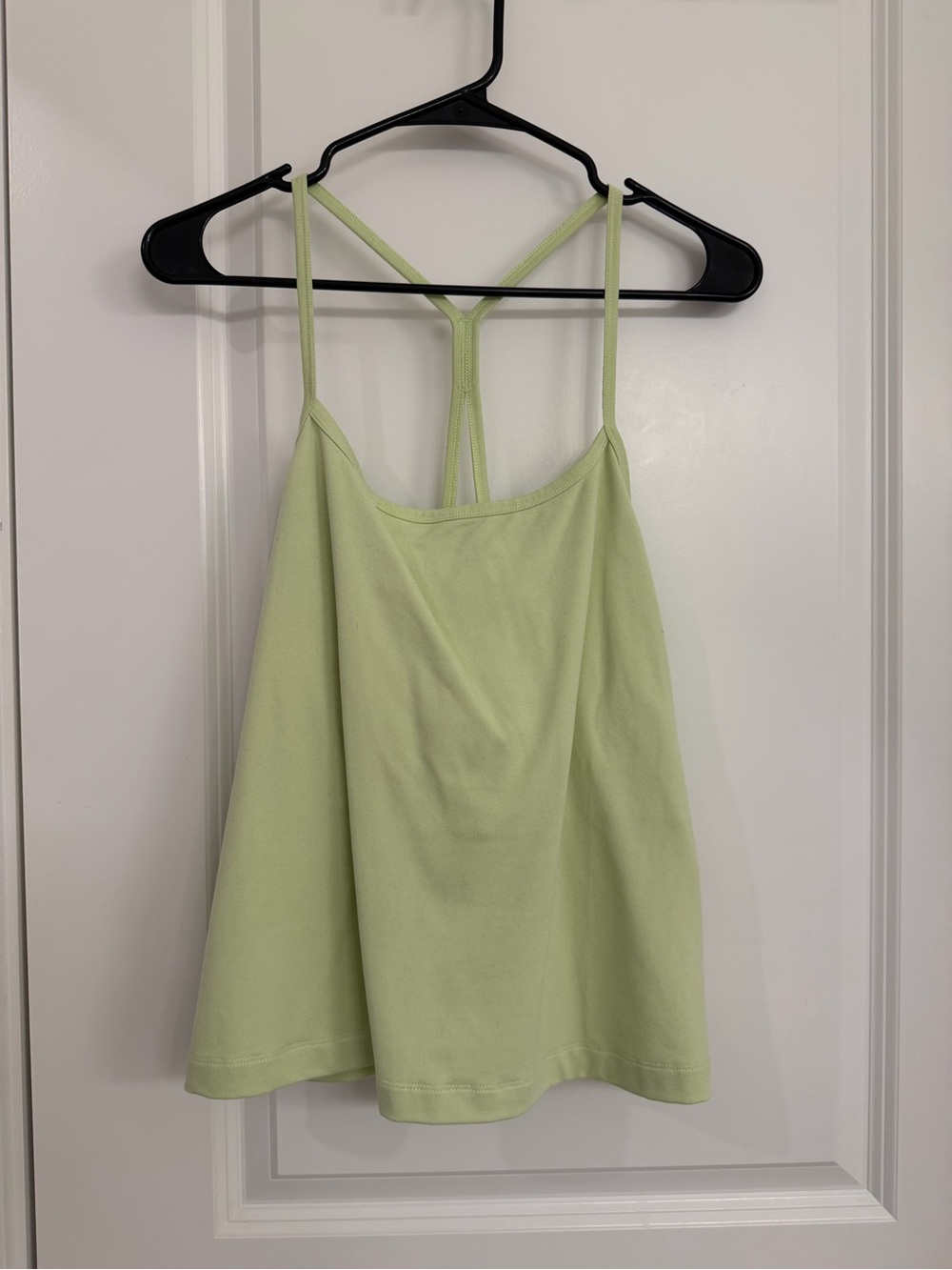 tek gear Light Green Double-Strap Tank Top